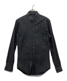 POLO RALPH LAUREN（ポロ・ラルフローレン）の古着「ペイズリー柄シャツ」｜ブラック