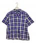 POLO RALPH LAUREN（ポロ・ラルフローレン）の古着「オープンカラーシャツ」｜ブルー×ネイビー