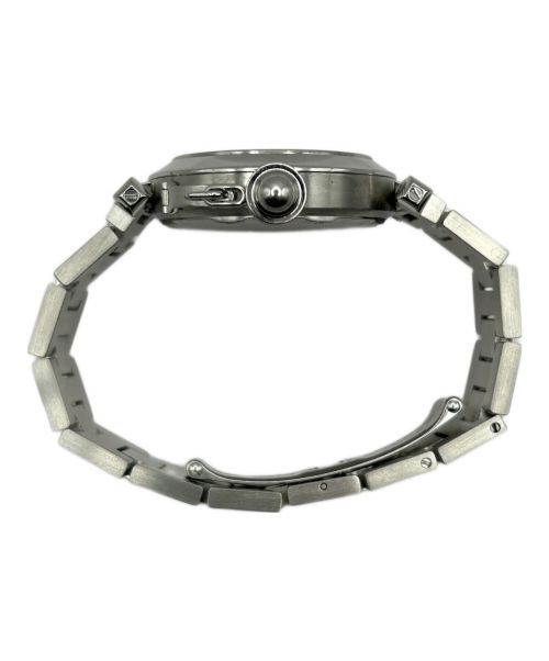 Cartier（カルティエ）Cartier (カルティエ) パシャC Pasha C ビッグデイト Ref.W31047M7 ネイビー サイズ:35mm/15.5cm/ボーイズの古着・服飾アイテム