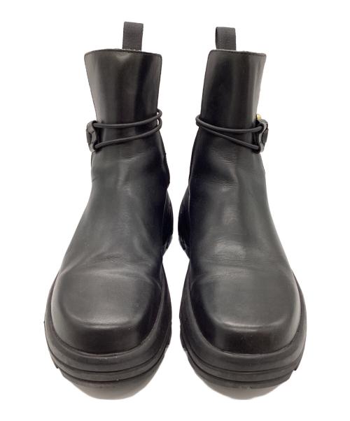 1017 ALYX 9SM（テンセブンティーン アリクス ナインエスエム）1017 ALYX 9SM (アリクス) バックルブーツ ブラック サイズ:40の古着・服飾アイテム
