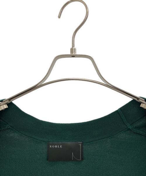 Noble（ノーブル）Noble (ノーブル) ハイツイストニットアメスリアンサンブル グリーン サイズ:Freeの古着・服飾アイテム