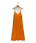 ESLOW（エスロー）の古着「CAMISOLE DRESS」｜オレンジ
