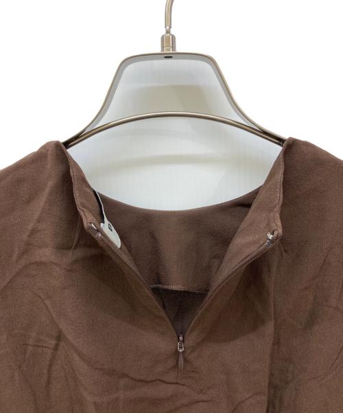 BALENCIAGA（バレンシアガ）BALENCIAGA (バレンシアガ) ブラウス ブラウン サイズ:	SIZE 34の古着・服飾アイテム