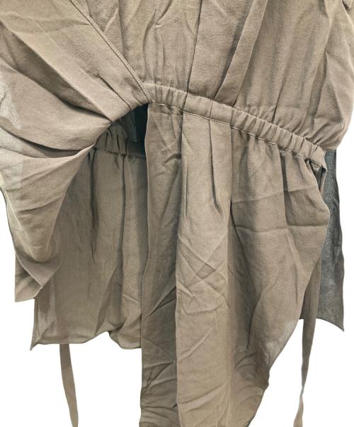 BALENCIAGA（バレンシアガ）BALENCIAGA (バレンシアガ) ブラウス ブラウン サイズ:	SIZE 34の古着・服飾アイテム