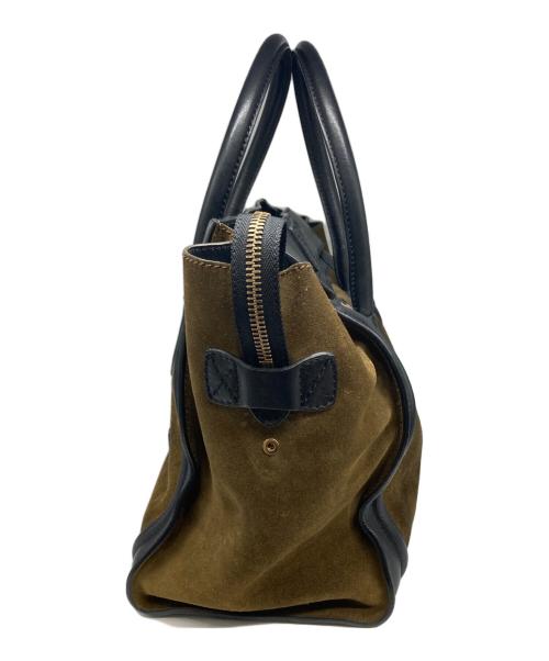 CELINE（セリーヌ）CELINE (セリーヌ) トートバッグ ブラック×ブラウンの古着・服飾アイテム