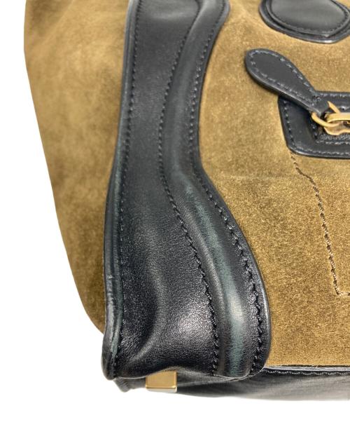 CELINE（セリーヌ）CELINE (セリーヌ) トートバッグ ブラック×ブラウンの古着・服飾アイテム