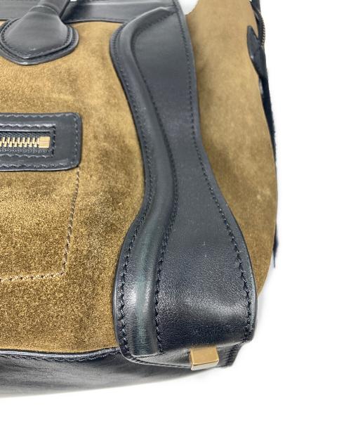 CELINE（セリーヌ）CELINE (セリーヌ) トートバッグ ブラック×ブラウンの古着・服飾アイテム