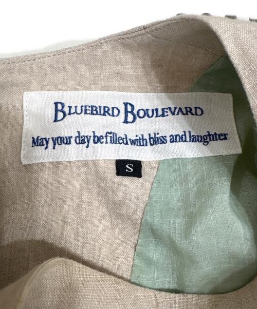 BLUEBIRD BOULEVARD（ブルーバードブルバード）BLUEBIRD BOULEVARD (ブルーバードブルバード) リネンマキシワンピース ベージュ サイズ:Sの古着・服飾アイテム
