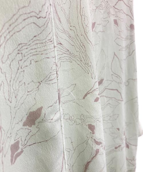 CLANE（クラネ）CLANE (クラネ) ラインフラワーオーバーシャツ グリーン サイズ:FREEの古着・服飾アイテム