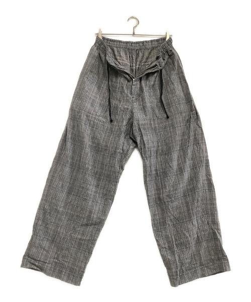 SOWBOW（ソウボウ）SOWBOW (ソウボウ) イージーパンツ グレー サイズ:freeの古着・服飾アイテム