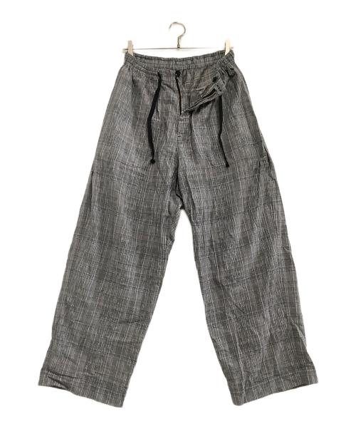 SOWBOW（ソウボウ）SOWBOW (ソウボウ) イージーパンツ グレー サイズ:freeの古着・服飾アイテム