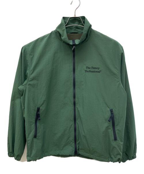 ENNOY（エンノイ）ENNOY (エンノイ) スタイリスト私物 (スタイリストシブツ) ナイロンジャケット オリーブ サイズ:Lの古着・服飾アイテム