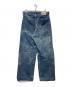 LIDnM　 (リドム) SUNBURN FADED DENIM/サンバーン フェーデッドデニム インディゴ サイズ:M：4000円