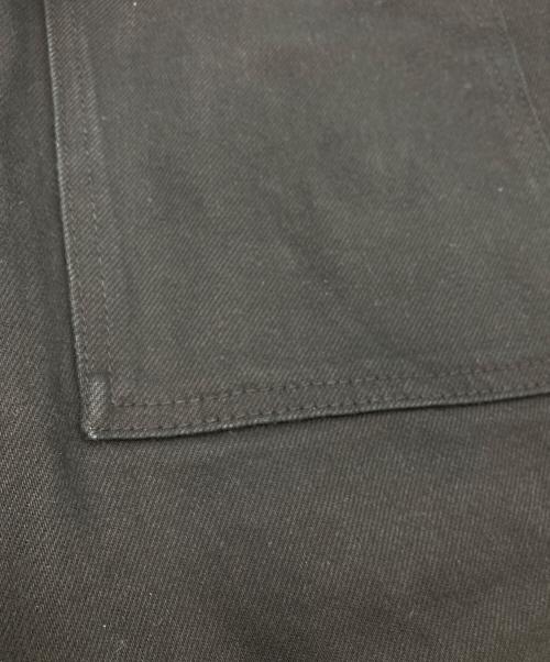 ZARA（ザラ）ZARA (ザラ) STUDIO NICHOLSON (スタジオ ニコルソン) コットンワイドパンツ ブラック サイズ:36の古着・服飾アイテム