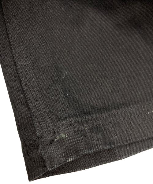 ZARA（ザラ）ZARA (ザラ) STUDIO NICHOLSON (スタジオ ニコルソン) コットンワイドパンツ ブラック サイズ:36の古着・服飾アイテム