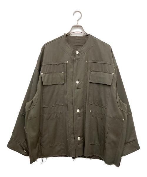ISSUETHINGS（イシューシングス）ISSUETHINGS (イシューシングス) TYPE-36C-WOOL GABARDINE カーキ サイズ:2の古着・服飾アイテム