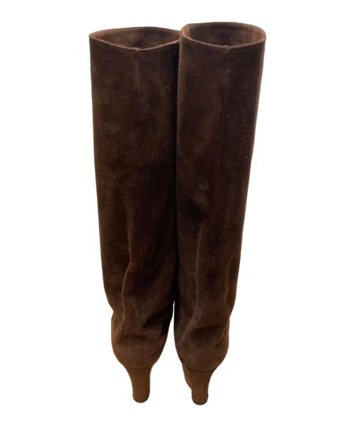 NEBULONIE（ネブローニ）NEBULONIE (ネブローニ) ロングブーツ ブラウン サイズ:37　1/2の古着・服飾アイテム