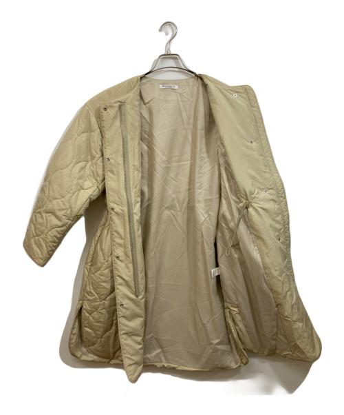 BEAUTY&YOUTH（ビューティーアンドユース）BEAUTY&YOUTH (ビューティーアンドユース) キルティングノーカラーコート ベージュ サイズ:Sの古着・服飾アイテム