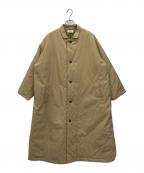 Yarmoヤーモ）の古着「Quilting Lab Coat」｜ベージュ