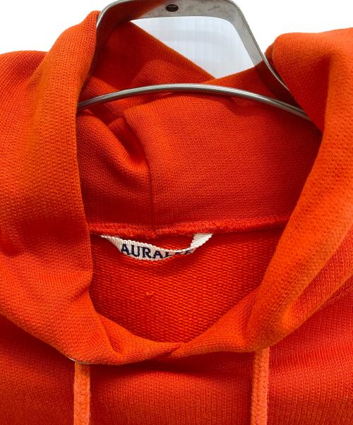AURALEE（オーラリー）AURALEE (オーラリー) SUPER MILLED SWEAT P/O PARKA オレンジ サイズ:3の古着・服飾アイテム