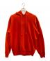 AURALEE（オーラリー）の古着「SUPER MILLED SWEAT P/O PARKA」｜オレンジ
