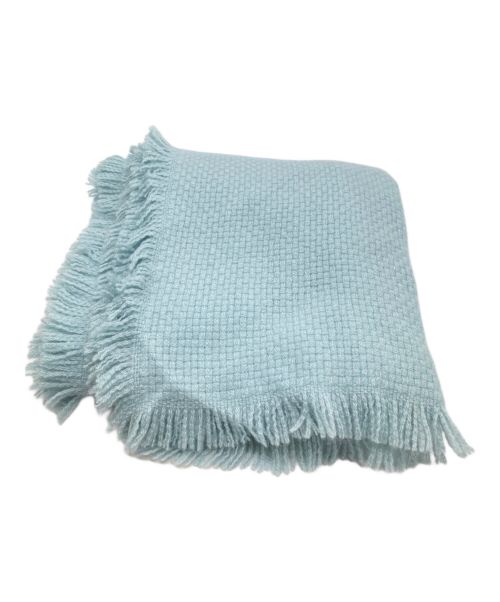 ASAUCE MELER（アソースメレ）ASAUCE MELER (アソースメレ) カシミヤストール ミントグリーンの古着・服飾アイテム