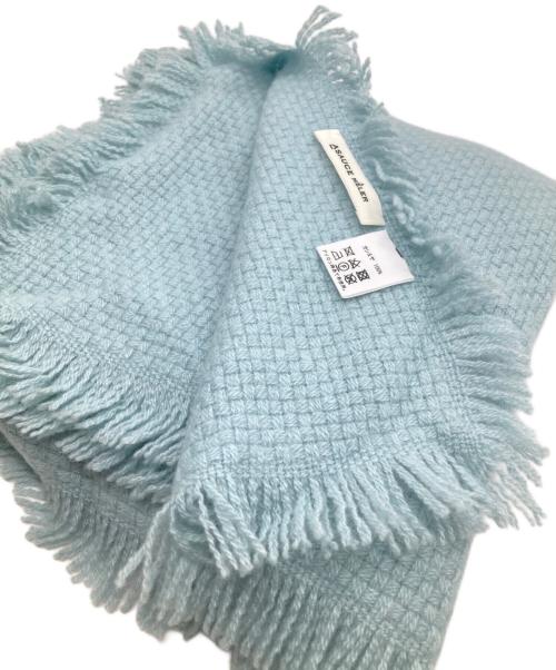 ASAUCE MELER（アソースメレ）ASAUCE MELER (アソースメレ) カシミヤストール ミントグリーンの古着・服飾アイテム