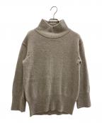 R-ISMリズム）の古着「カシミヤハイネックニット」｜ベージュ