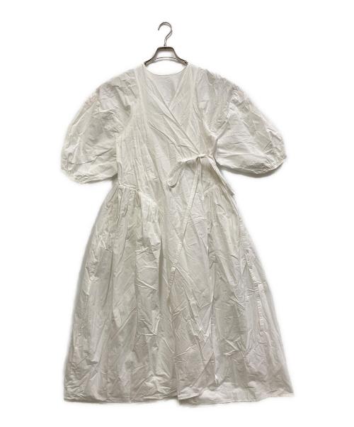 Curensology（カレンソロジー）Curensology (カレンソロジー) 2WAYコットンリネンドレス ホワイト サイズ:SIZE Freeの古着・服飾アイテム