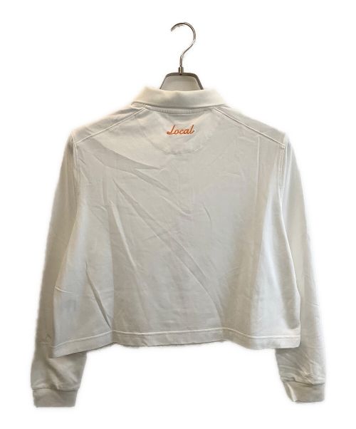 Local Golf（ローカルゴルフ）Local Golf (ローカルゴルフ) Basic Short L/S POLO ホワイト サイズ:L/XL 未使用品の古着・服飾アイテム