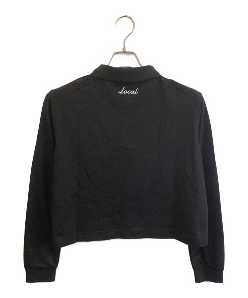 Local Golf（ローカルゴルフ）Local Golf (ローカルゴルフ) Basic Short L/S POLO ブラック サイズ:L/XL 未使用品の古着・服飾アイテム