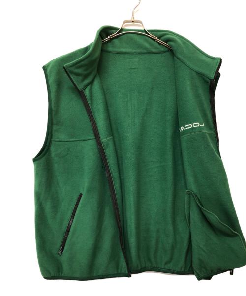 Local Golf（ローカルゴルフ）LOCAL GOLF (ローカルゴルフ) Simple Fleece VEST グリーン サイズ:SIZE M/L 未使用品の古着・服飾アイテム