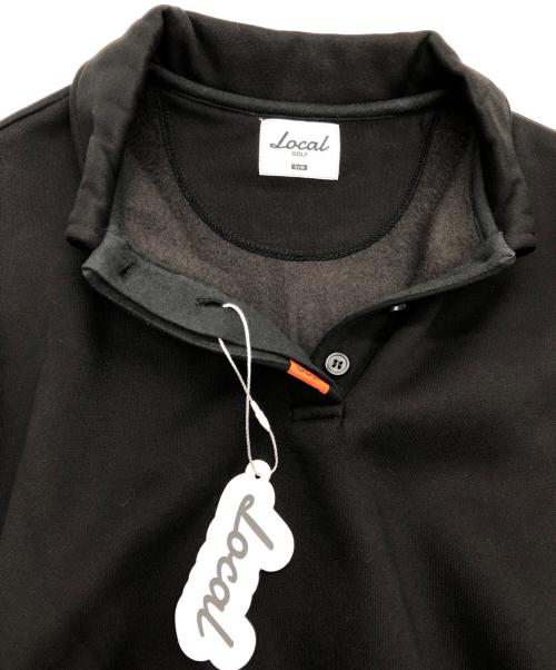 Local Golf（ローカルゴルフ）LOCAL GOLF (ローカルゴルフ) Basic Cropped L/S POLO SWEAT ブラック サイズ:SIZE S/M 未使用品の古着・服飾アイテム