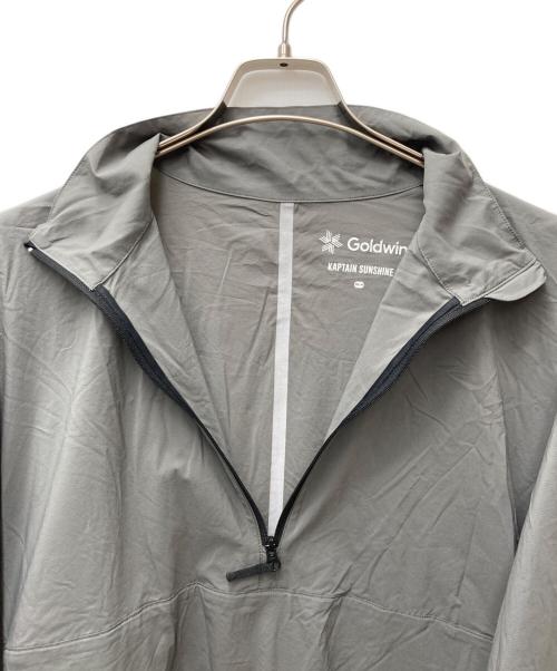GOLDWIN（ゴールドウイン）GOLDWIN (ゴールドウイン) KAPTAIN SUNSHINE (キャプテンサンシャイン) ナイロンプルオーバー グレー サイズ:38/Mの古着・服飾アイテム