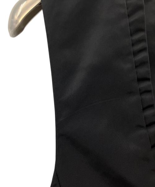 machatt（マチャット）machatt (マチャット) ナイロンツイルドレス ブラック サイズ:FREEの古着・服飾アイテム