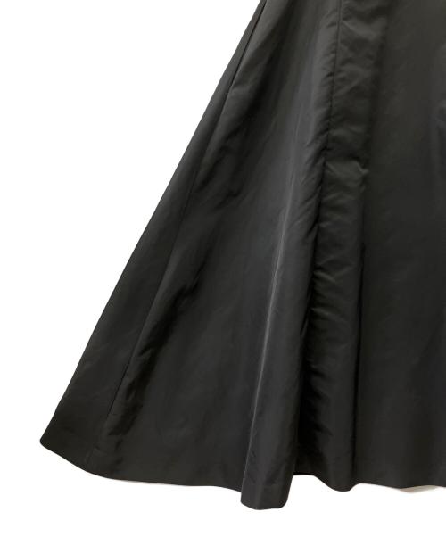 machatt（マチャット）machatt (マチャット) ナイロンツイルドレス ブラック サイズ:FREEの古着・服飾アイテム