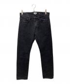 DESCENDANTディセンダント）の古着「デニムパンツ」｜ブラック