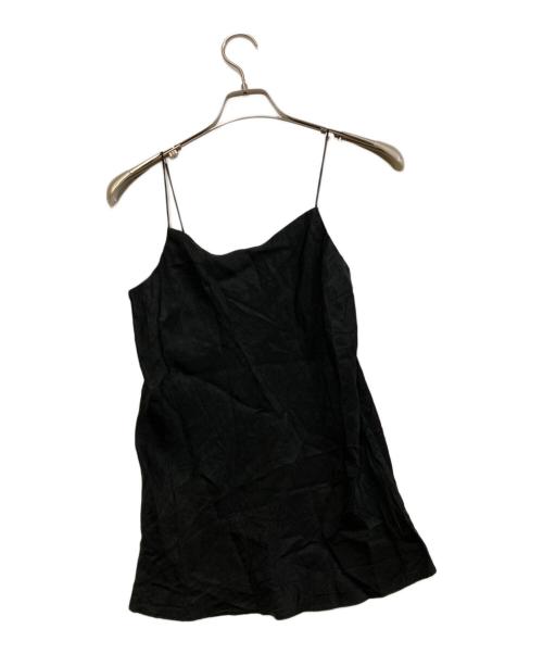 SCENTOF（セントオブ）SCENTOF (セントオブ) Ace ツイルキャミソール ブラック サイズ:FREEの古着・服飾アイテム