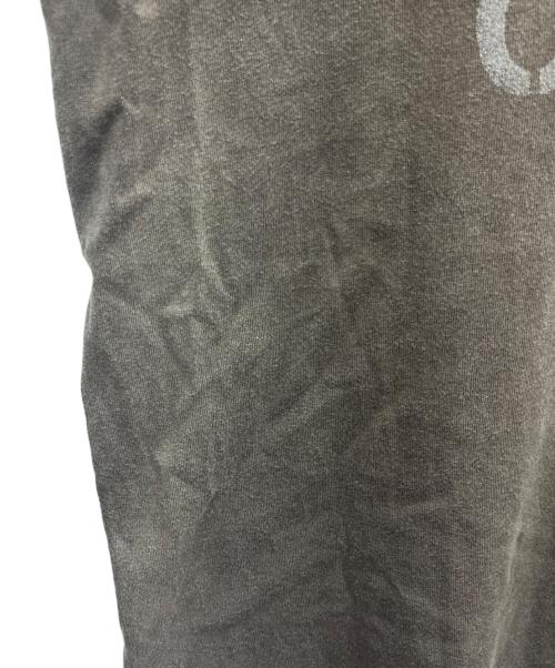 NUMBER (N)INE（ナンバーナイン）NUMBER (N)INE (ナンバーナイン) ダメージ加工スカルTシャツ ブラウン サイズ:2の古着・服飾アイテム