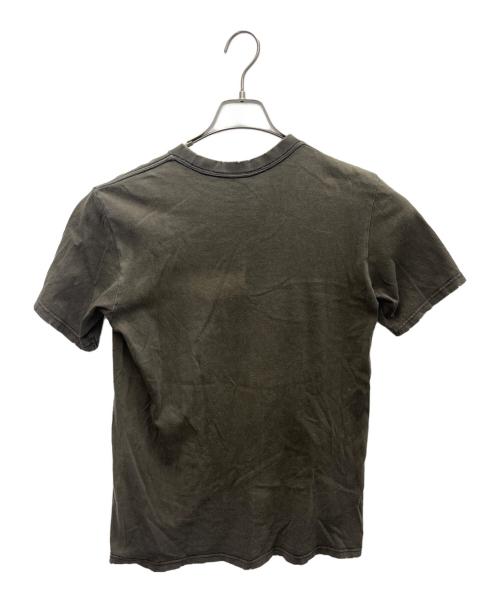 NUMBER (N)INE（ナンバーナイン）NUMBER (N)INE (ナンバーナイン) ダメージ加工スカルTシャツ ブラウン サイズ:2の古着・服飾アイテム