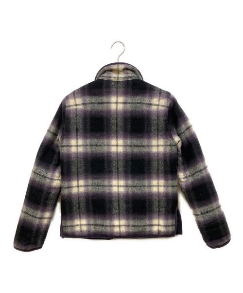 n(n) by NUMBER (N)INE（エヌエヌバイナンバーナイン）n(n) by NUMBER (N)INE (エヌエヌバイナンバーナイン) ジャケット ブラック×パープル サイズ:SIZE 2の古着・服飾アイテム