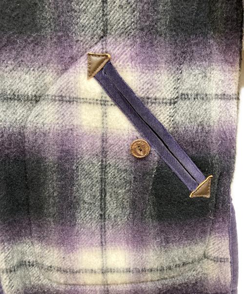 n(n) by NUMBER (N)INE（エヌエヌバイナンバーナイン）n(n) by NUMBER (N)INE (エヌエヌバイナンバーナイン) ジャケット ブラック×パープル サイズ:SIZE 2の古着・服飾アイテム