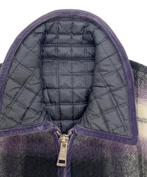 n(n) by NUMBER (N)INE（エヌエヌバイナンバーナイン）n(n) by NUMBER (N)INE (エヌエヌバイナンバーナイン) ジャケット ブラック×パープル サイズ:SIZE 2の古着・服飾アイテム