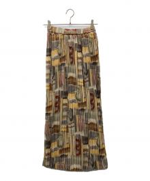 CREOLME（クレオルム）の古着「プリントスカート」｜マルチカラー