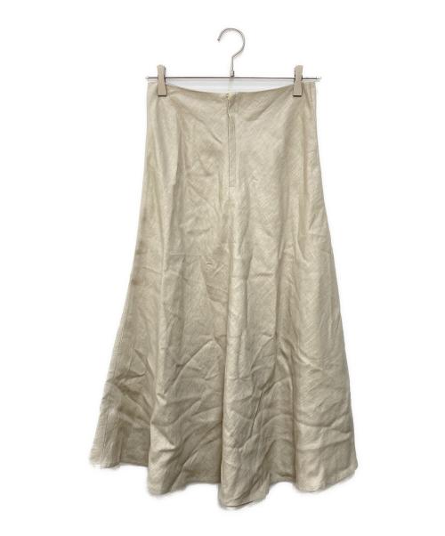DEUXIEME CLASSE（ドゥーズィエム クラス）Deuxieme Classe (ドゥーズィエム クラス) アササルファーゾメスカート アイボリー サイズ:SIZE 36の古着・服飾アイテム