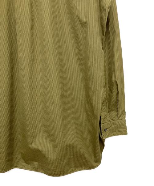 A.PRESSE（アプレッセ）A.PRESSE (アプレッセ) Pullover Collarless Shirt カーキ サイズ:2の古着・服飾アイテム