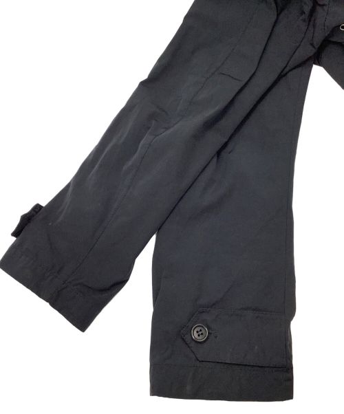 ASPESI（アスペジ）ASPESI (アスペジ) ステンカラーコート ブラック サイズ:Mの古着・服飾アイテム