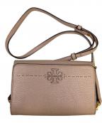 TORY BURCHトリーバーチ）の古着「ショルダーウォレット」｜ベージュ