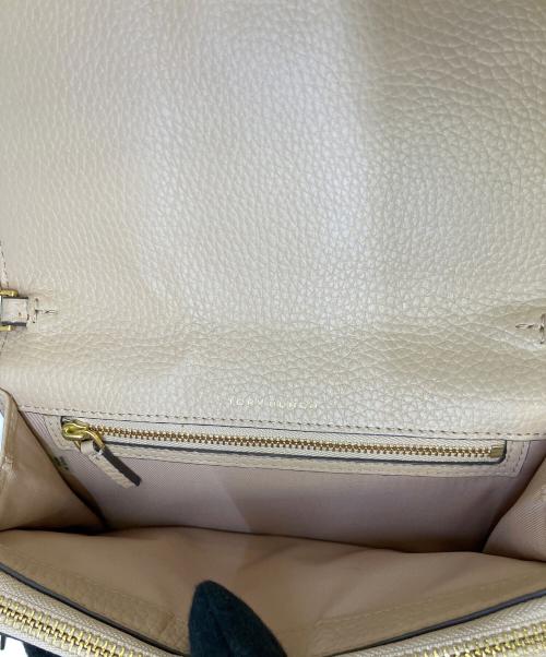 TORY BURCH（トリーバーチ）TORY BURCH (トリーバーチ) ショルダーウォレット ベージュの古着・服飾アイテム
