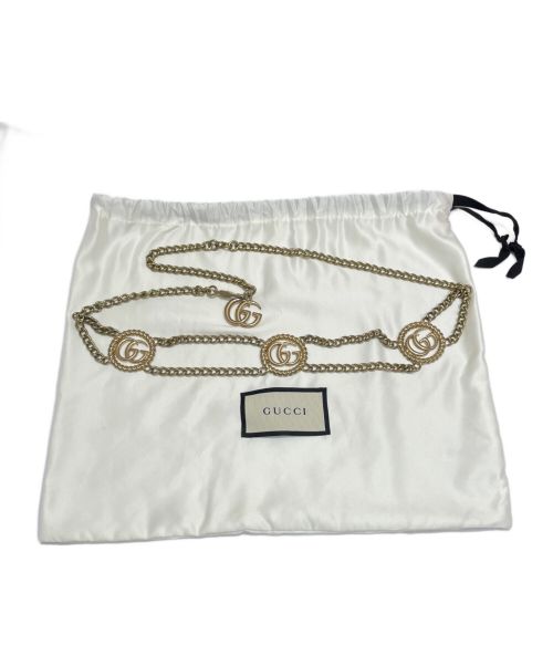 GUCCI（グッチ）GUCCI (グッチ) GGランバス ラメージ シルク ドレスシャツ マルチカラー サイズ:38の古着・服飾アイテム